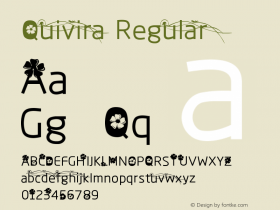 Quivira Version 4.1 Font Sample