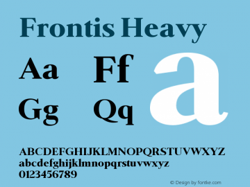 Frontis-Heavy Version 1.000 | wf-rip DC20190630图片样张