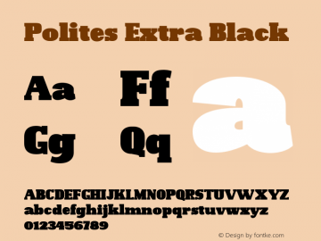 Polites Extra Black Version 1.000图片样张