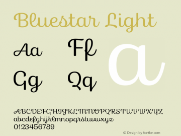 Bluestar-Light Version 1.000 | wf-rip DC20190515图片样张