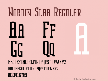 Nordin Slab Version图片样张