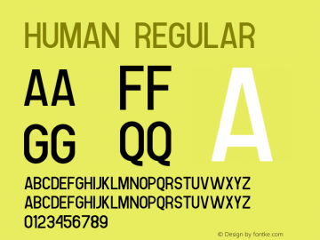 Human Version 1.00图片样张