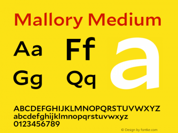 Mallory Medium Version 2.000;PS 2.000;hotconv 16.6.51;makeotf.lib2.5.65220 Font Sample