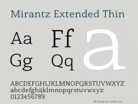 Mirantz-ExtThi Version 1.000 | wf-rip DC20190605图片样张