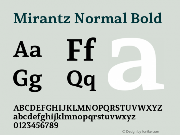 Mirantz-NorBol Version 1.000 | wf-rip DC20190605图片样张