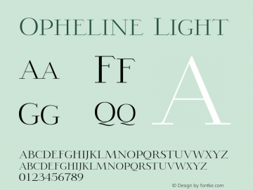 Opheline-Light Version 1.001图片样张