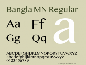 Bangla MN 14.0d1e2图片样张