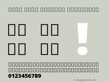 Noto Sans Kannada ExtraBold 14.0d1e7图片样张
