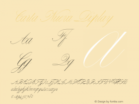 Carta Nueva Display V�e�r�s�i�o�n� �1�.�1�0�0�;�h�o�t�c�o�n�v� �1�.�0�.�1�1�4�;�m�a�k�e�o�t�f�e�x�e� �2�.�5�.�6�5�5�9�9 Font Sample