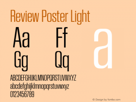 Review Poster Light Version 1.001 2020 | wf-rip DC20201005图片样张