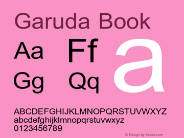 Garuda Book Version 2.56: 2008-01-19图片样张