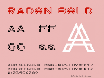 RadonBold 1.000图片样张