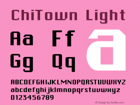 ChiTown Light Version 001.000图片样张