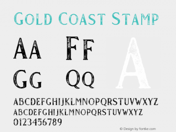 Gold Coast Stamp Version 1.000 | w-rip DC20190915图片样张