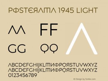 Posterama 1945 Light Version 1.00图片样张