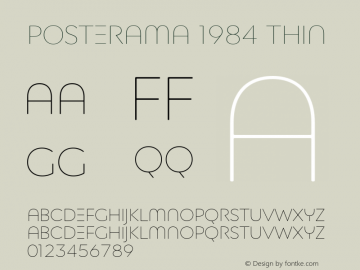 Posterama 1984 Thin Version 1.00图片样张