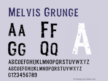 Melvis-Grunge 1.0图片样张