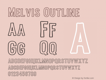 Melvis Outline 1.0图片样张