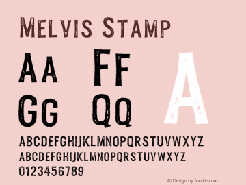 Melvis Stamp 1.0图片样张