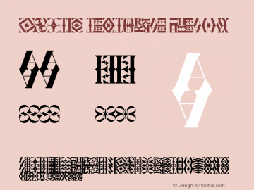 Noctis Texturae Heavy Version 1.000;hotconv 1.0.109;makeotfexe 2.5.65596 Font Sample