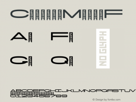 Cindie Mono F Version 2.000 Font Sample