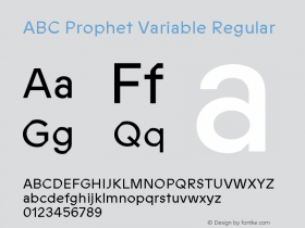 ABC Prophet Variable Version 1.100图片样张