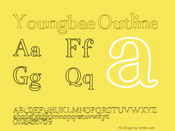 Youngbae Outline 1.0图片样张
