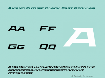 Aviano Future W03 Black Fast Version 1.10图片样张