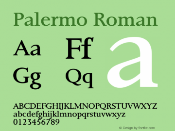 Palermo Roman Version 1.00图片样张