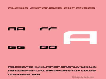 Alexis Expanded Expanded 001.000图片样张