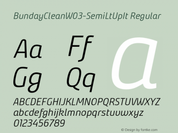 Bunday Clean W03 SemiLt Up It Version 1.39图片样张