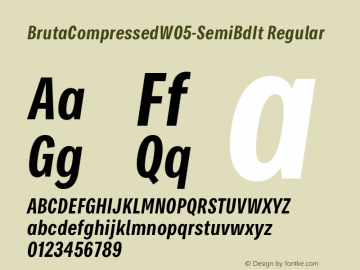 Bruta Compressed W05 Semi Bd It Version 1.03图片样张