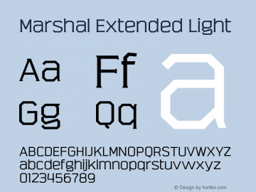 Marshal Extended Light Version 1.005;hotconv 1.0.109;makeotfexe 2.5.65596图片样张