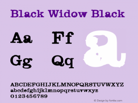 Black Widow Black Version 001.000图片样张