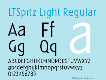 LTSpitz Light Regular Version 2.0图片样张