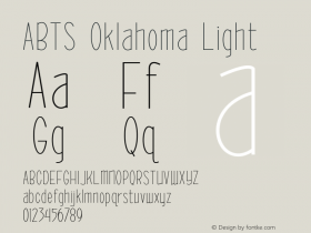 ABTS Oklahoma Light 1.000图片样张