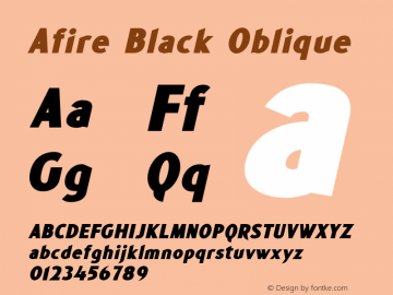 Afire Black Oblique 1.0 2020图片样张