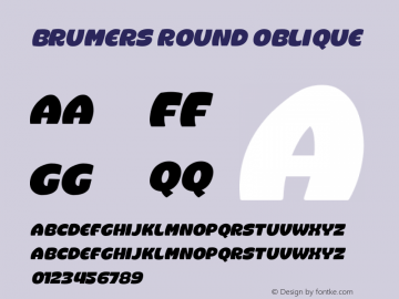 Brumers Round Oblique Version 1.000 | wf-rip DC20201230图片样张