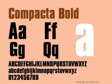 Compacta Bold 2.0-1.0图片样张