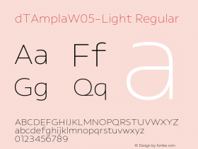 dT Ampla W05 Light Version 1.00图片样张