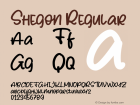 Shegon Version 1.000图片样张