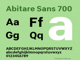 Abitare Sans 700 com.myfonts.easy.fsd.abitare-sans.700.wfkit2.version.4Hq6图片样张