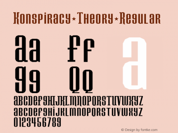 Konspiracy Theory Regular 001.000图片样张