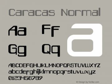 Caracas Version 1.17图片样张