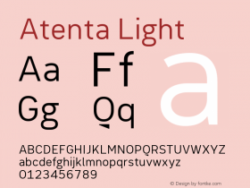 Atenta Light 001.000图片样张