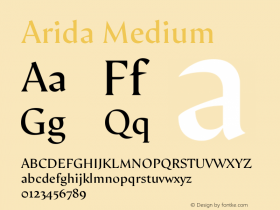 Arida Medium 15.000图片样张