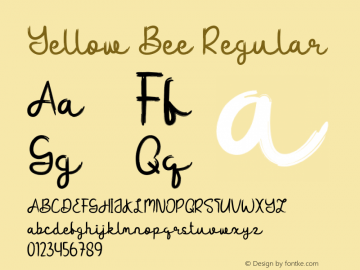 Yellow Bee Version 1.000图片样张