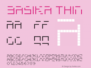 Basika Thin 1.000图片样张