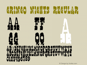 Gringo Nights Regular 2图片样张