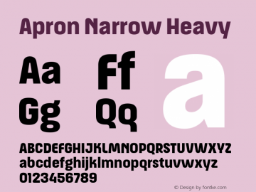 Apron Narrow Heavy 1.000图片样张